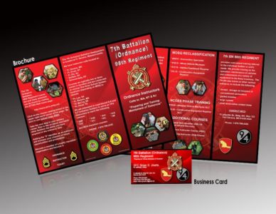 Brochure And Business Card